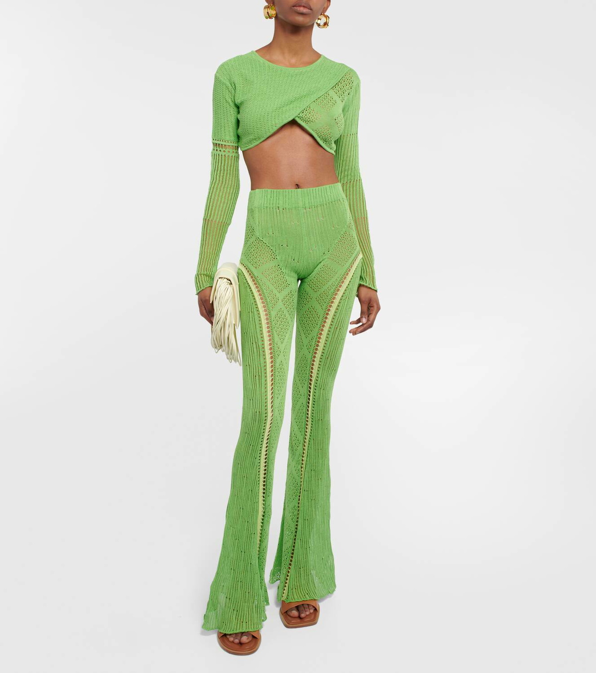 Roberta Einer Loona cotton crop top