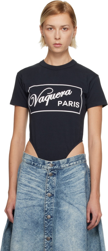 Photo: VAQUERA Black Leotard TShirt Bodysuit