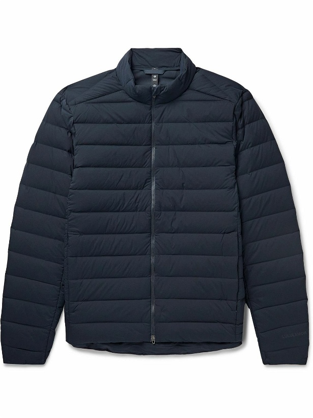 Photo: Lululemon - Navigation Quilted Shell Down Jacket - Blue