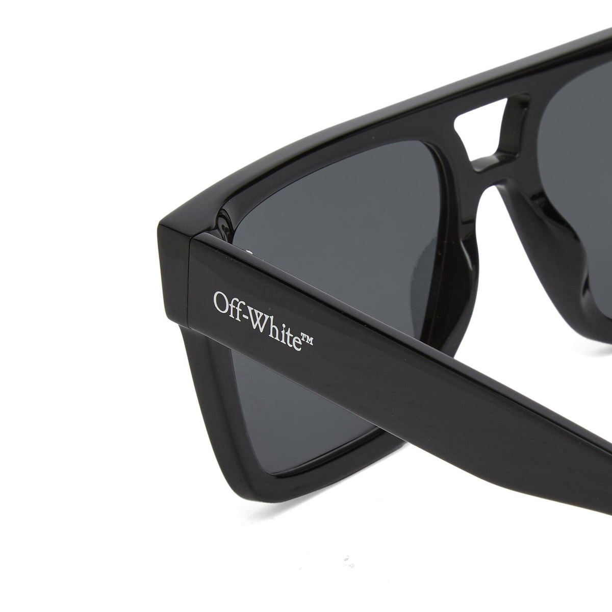 Off-White OERI133 SPRINGFIELD 1307 Square Sunglasses – Black/Dark Grey Off-White Springfield OERI133 1007 56 Sunglasses | Shade Station main image 3