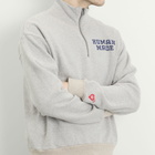 Human Made Men's Half-Zip Sweatshirt in Gray