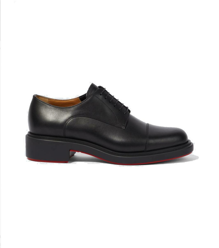 Photo: Christian Louboutin Urbino leather Derby shoes