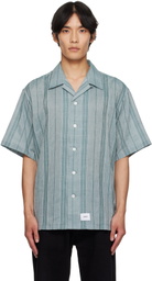 WTAPS Green Striped Shirt