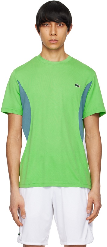 Photo: Lacoste Green Novak Djokovic Edition T-Shirt