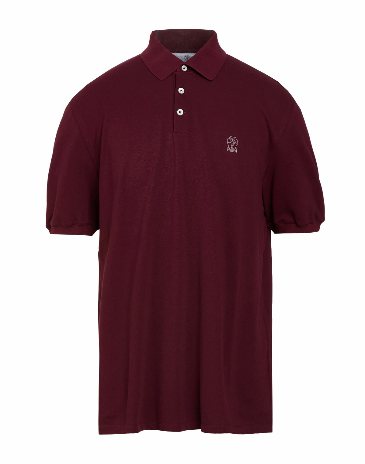 Brunello Cucinelli Mens Polo shirt Burgundy