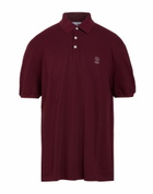 Brunello Cucinelli Mens Polo shirt Burgundy