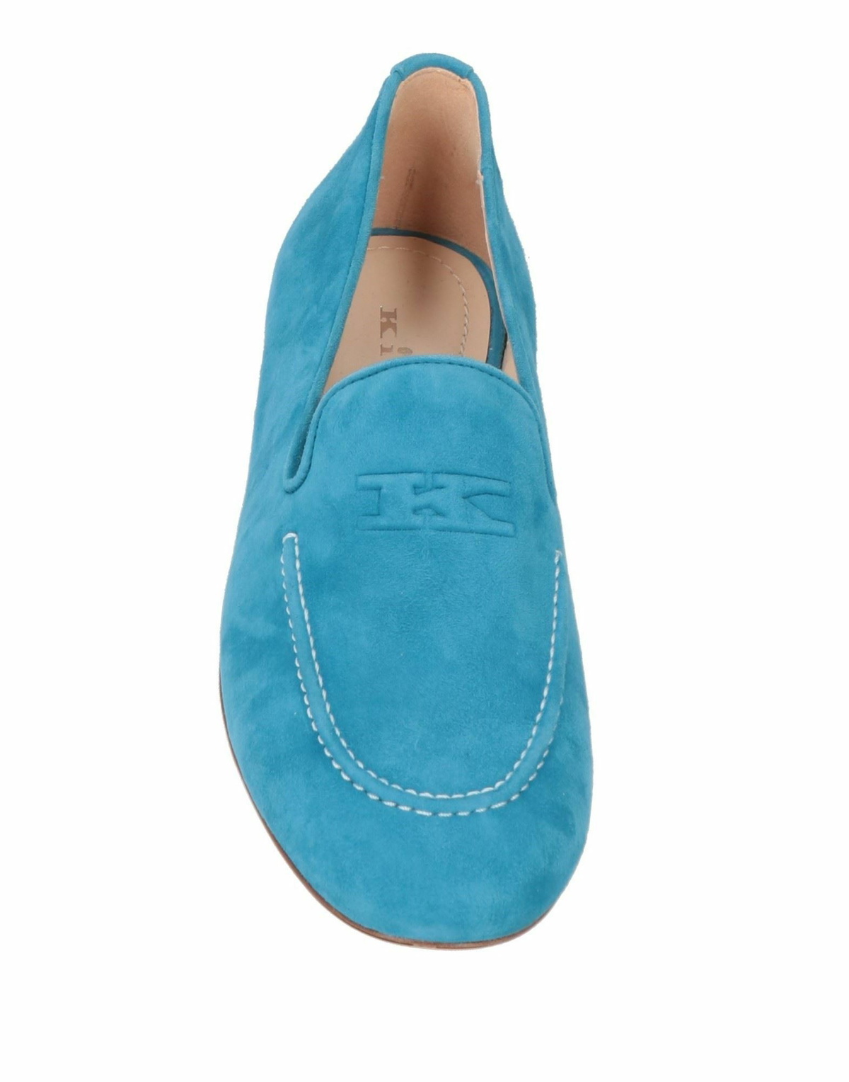 Kiton Womens Loafers Azure