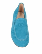 Kiton Womens Loafers Azure