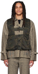AïE Khaki Game Vest