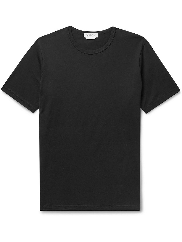 Photo: Gabriela Hearst - Bandeira Cotton-Jersey T-Shirt - Black