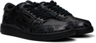 AMIRI Black Printed Python Skel Top Low Sneakers