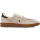 Polo Ralph Lauren Beige Bedford Suede Sneakers