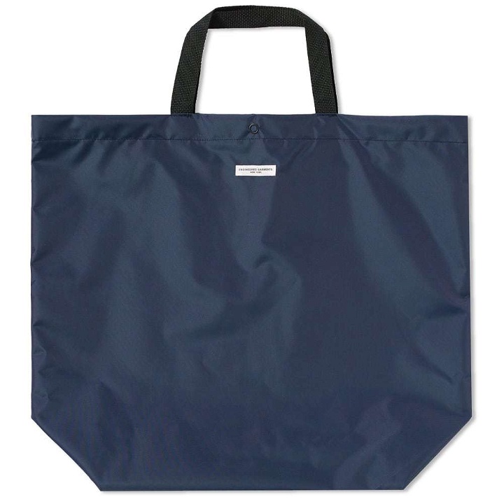 Photo: Engineered Garments Carry All Tote Bag Blue