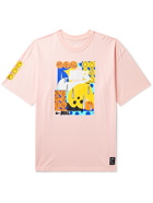 Nike - Sportswear Logo-Print Cotton-Jersey T-Shirt - Pink
