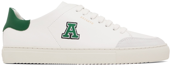 Photo: Axel Arigato White Clean 90 College 'A' Sneakers