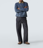 JW Anderson Corduroy-trimmed denim jacket
