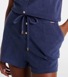Melissa Odabash Naomi cotton-blend terry romper