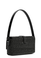 Self-portrait Bow Crystal-embellished top Handle bag - Black - One Size
