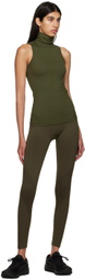 Max Mara Leisure Khaki Pirenei Leggings