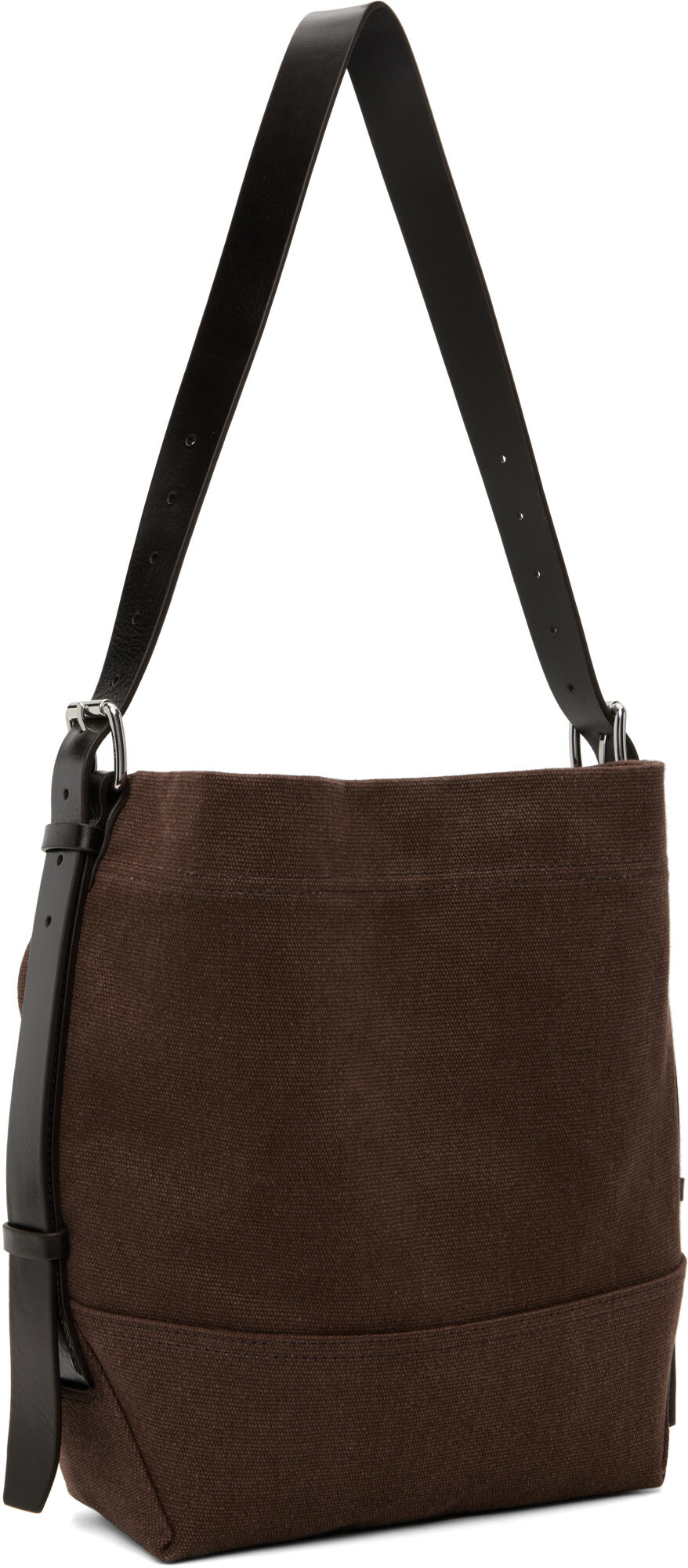 LEMAIRE Brown Small Belted Tote Bag