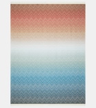 Missoni Ciro Zigzag fringed wool throw