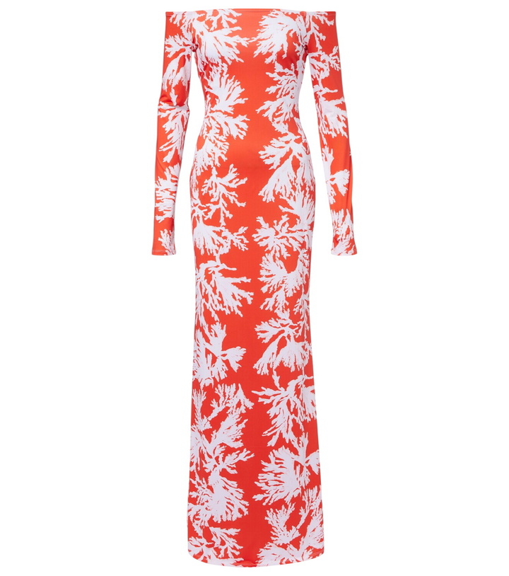 Photo: Alexandra Miro Mila printed jersey maxi dress