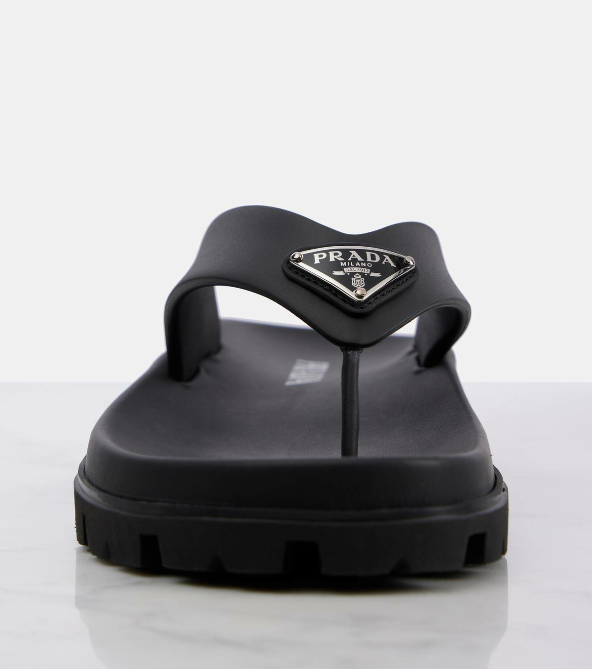 Prada Soft Cage vinyl thong sandals Prada Prada Soft Cage vinyl thong sandals Prada