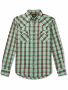 RRL - Checked Cotton Shirt - Green