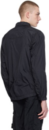 Stone Island Black Garment-Dyed Jacket