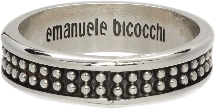 Photo: Emanuele Bicocchi Silver Ball Band Ring