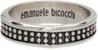 Emanuele Bicocchi Silver Ball Band Ring