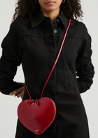 Alaïa Le Coeur Leather Cross-body bag - Red - One Size