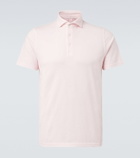 Fedeli Cotton jersey polo shirt