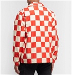 Stüssy - Checkerboard Shell Coach Jacket - Red