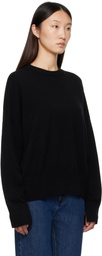 Loulou de Saison Black Anaa Cashmere Sweater