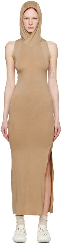 Photo: POST ARCHIVE FACTION (PAF) Brown 6.0 Right Midi Dress