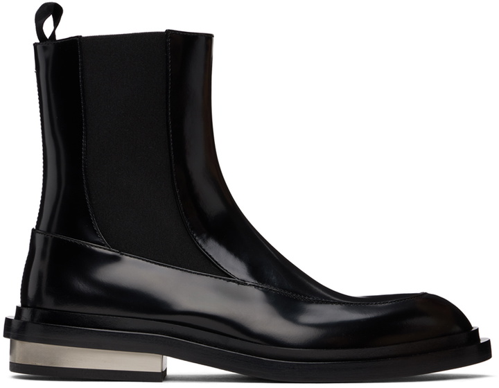 Photo: Jil Sander Black Ankle Boots