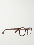 Garrett Leight California Optical - Jack Round-Frame Tortoiseshell Acetate Optical Lenses