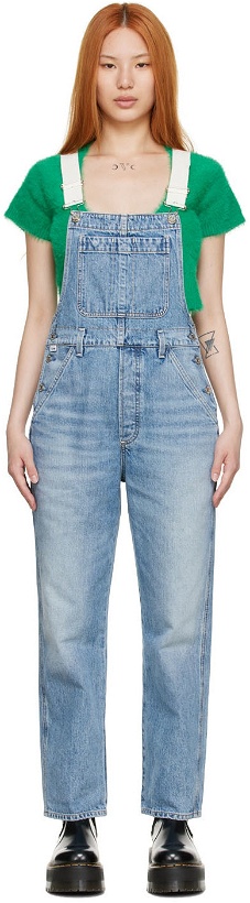 Photo: Citizens of Humanity Blue Denim Overalls