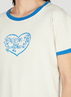ERL - Kappa Sweetheart T-Shirt in White