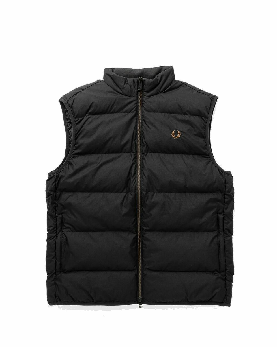 Photo: Fred Perry Insulated Gilet Black - Mens - Vests