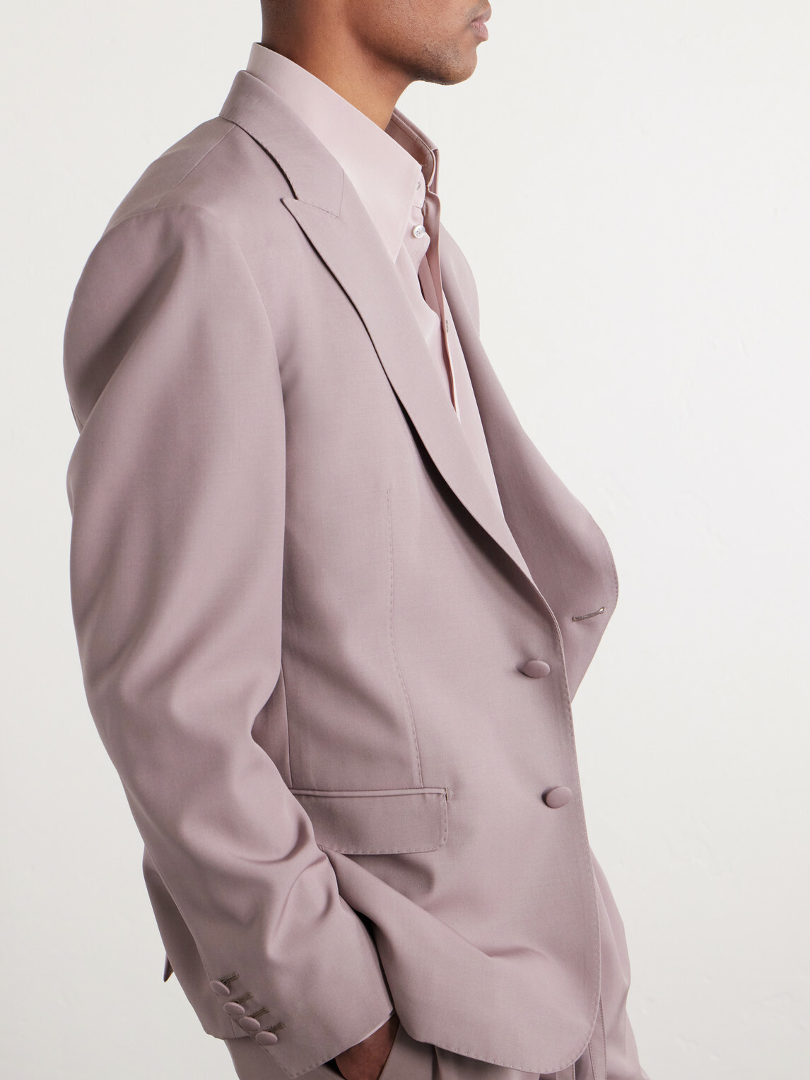 Dolce&Gabbana - Taormina Wool Blazer - Pink