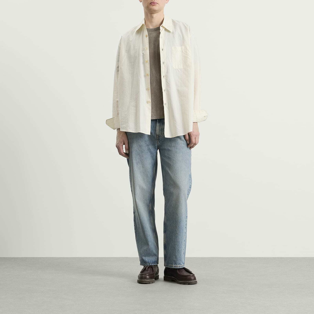 Corridor Men's 5 Pocket Jean in Bleach Wash