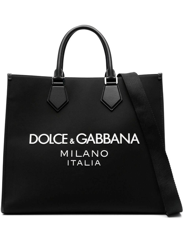 Photo: DOLCE & GABBANA - Logo Nylon Tote Bag