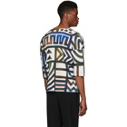 Homme Plisse Issey Miyake Multicolor Pleated Graphic T-Shirt