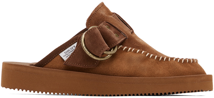 Suicoke Brown LEMI-Sab Slippers