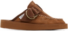 Suicoke Brown LEMI-Sab Slippers