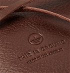 This Is Ground - Bandito Full-Grain Leather Pouch - Brown