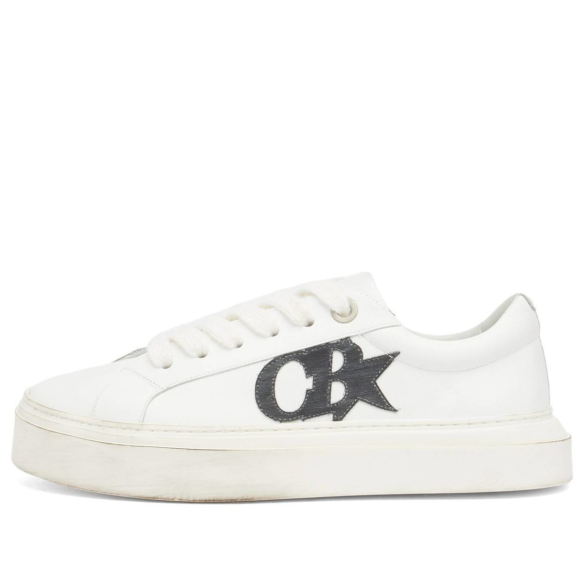Cole Buxton Men's CB Star Sneaker in White