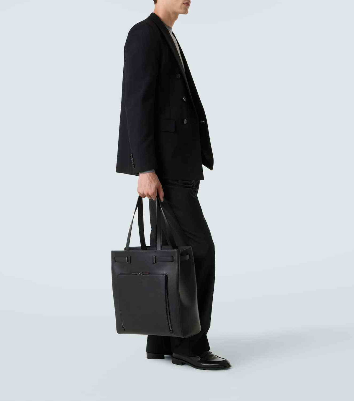 Christian Louboutin Kypipouch leather tote bag